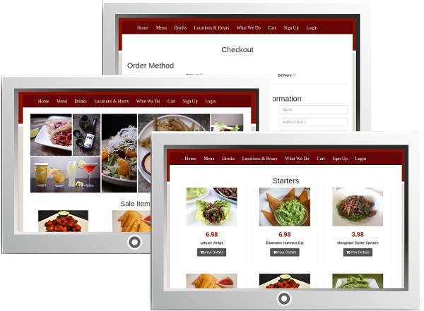 Ordello,  Ordello Online Restaurant Website Solutions